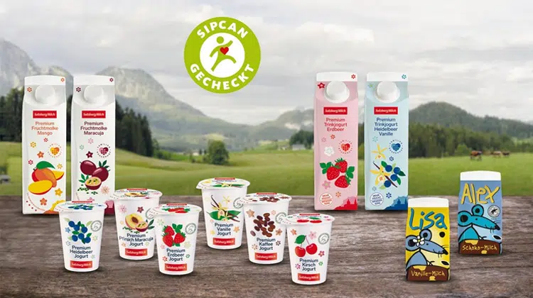 Positive Ergebnisse für SalzburgMilch Produkte beim SIPCAN-Check. | Bild: SalzburgMilch GmbH